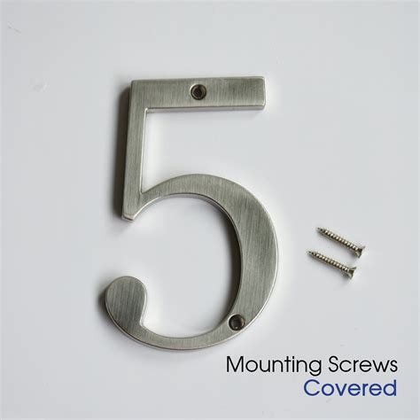 where can i buy inexpensive 4 metal house numbers|4 inch metal house letters.